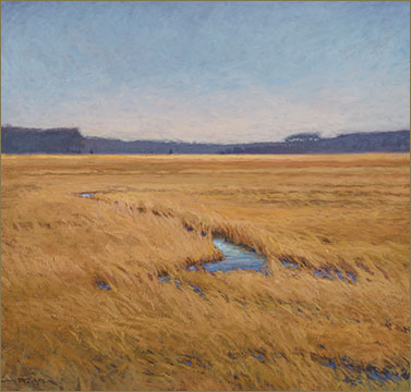 Wind on the Marsh painting | Cameron McIntyre